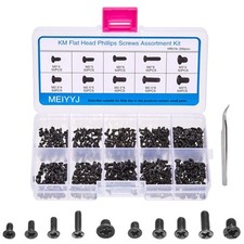 Meiyyj 500Pcs M2 M2.5 M3 Laptop Notebook Computer Replacement Screws K picture