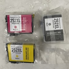 3 Pack 252XL Mytoner Ink Cartridges Epson 252 WF-7110 WF-7610 WF-7620 WF-7210 picture