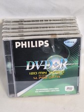 6 PK Philips DVD+R DVDR Blank Media 4.7GB 120 Minute 4 NEW/SEALED PACKAGES picture