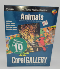 Corel Gallery Animals Theme Pack Collection 8000 Clipart Images Sealed picture