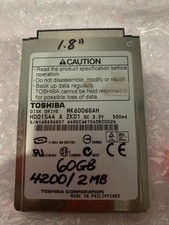 Toshiba MK6006GAH 60GB PATA 1.8in 4200RPM 2MB Shock Resistant HDD picture