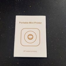 GOTOOGO Mini Portable Bluetooth Wireless Thermal Printer-White picture