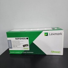Lexmark 50F0H0G High Yield black toner cartridge picture