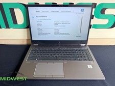 HP ZBook Fury 15 G7 i7-10850H 2.7GHz 16GB 512GB SSD picture