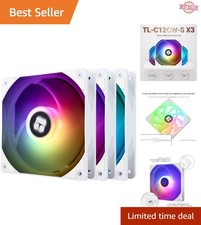 High-Performance 120mm ARGB Cooler Fan - 1550RPM & Silent Operation (3-Pack) picture