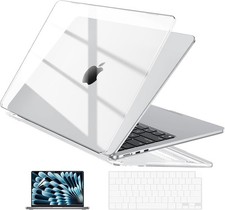 Case for MacBook Air 13 inch M5/M4/M3/M2 2026-2022, Crystal Clear & Slim Design picture