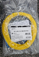 (QTY 10) Legrand 810-LL7-050 Fiber Jumper Cable, 15m Length LC-LC, 9µm Duplex picture