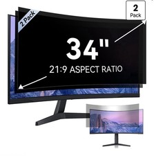 34 Inch Curved Computer Privacy Screen Filter for 21:9 Aspect Ratio Widescree picture