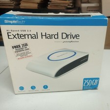 NEW SimpleTech SimpleDrive  External Hard Drive 250GB Hi-Speed USB 2.0 picture