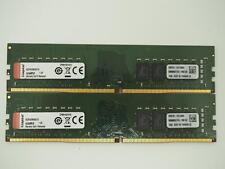 Lot of 2 KINGSTON 16GB DDR4 Ram / Memory - KCP424ND8/16 picture