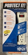 Tripp Lite SUPER6TEL Surge Protector 6 Ft Cord - 7 Outlets 1080 Joules - NEW picture