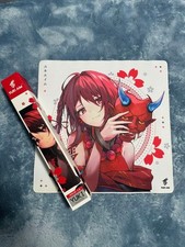 Used YUKI AIM 2022 DROP 1 LARGE ONI YUKI PAD LIMITED White FPS mousepad picture