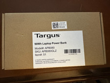 SEALED Targus 90Wh 5000mAh 18V Laptop USB-C Portable Power Bank - APB080 picture