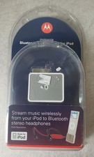 Motorola D650 Bluetooth Wireless Headphone Adapter SYN1976A For iPod MP3 Players picture