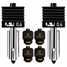 HIKUDIY 2 Pack 0.4mm Hotend Bambu Lab X2D, P2S, H2D, H2S, H2C, A1, A1 Mini And picture