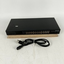Mokerlink POE-G242GS 26-Port Gigabit PoE Switch 24-PoE 2-SFP Used Tested picture