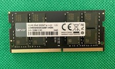 Lexar DDR4 RAM SODIMM 32GB 2Rx8 3200MT/s CL22 1.2VLD4S32G32C22ST-HGNP2TB picture