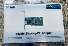 D-Link DGE-530T Desktop PCI Adapter Gigabit Ethernet Gaming Large Files Music picture