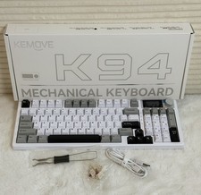 KEMOVE K94 Tri-Mode Mechanical Keyboard Hot Swappable RGB Battery picture