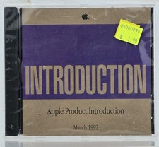March 1992 Apple Introduction To Macintosh Apple Product Introduction CD NEW picture