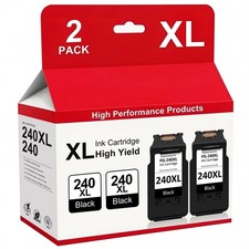 PG- 240 XL CL-241 XL Black Color Ink Cartridge for Canon Pixma MG3620 MG3520 lot picture