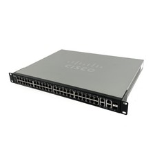 Cisco SF300-48PP-K9 V02 48-Port 10/100 PoE+ Managed Switch w/ Rack Ears picture