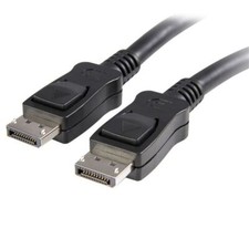 StarTech DISPLPORT3L 3 ft DisplayPort Cable with Latches - M/M DisplayPort Male picture
