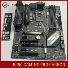 FOR MSI B250 GAMING PRO CARBON DDR4*4 LGA 1151 64GB HDMI DVI-D Ｍotherboard Test picture