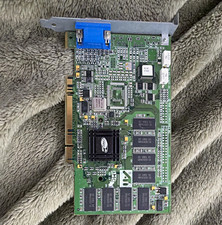ATI Rage 128 16MB SDRAM PCI VGA Graphics Card Vintage picture