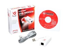 Encore 56k USB Soft Modem FAX V.92 US Robotics USROBOTICS V.90 ZOOM 5637 3095 picture