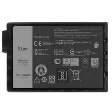 High-Capacity 51Wh Laptop Battery for Dell Latitude 5424 5420 Rugged Series 11.4 picture