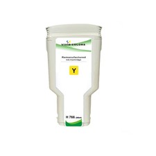 Yellow H 766 Reman P2V91A 300ml ink cartridge DesignJet H XL3600/3600dr picture