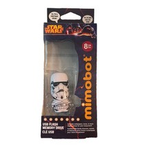 Mimobot 8GB USB FLash Drive Star Wars Storm Trooper Unmasked Blind Box NEW picture