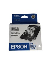 NEW GENUINE EPSON T019 201 BLACK INK CARTRIDGE T019201 for STYLUS 880/880i/8 NIB picture