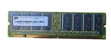 Micron 64MB PC100 SDRAM 168-Pin DIMM Desktop RAM MT16LSDT1664AG-10EC7 picture