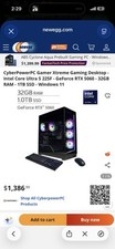 CyberPowerPC Gamer Xtreme Intel Core Ultra 5 225F RTX 5060 32GB 2TB SSD W11 picture