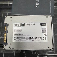 Cruicial MX500 250GB SSD, SATA, 2.5