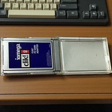 Iomega Clik 40 PC Card Adapter C40 ICX Singapore 1999 Vintage Storage Case picture