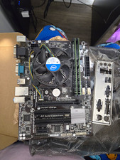 GIGABYTE GA-H81M-S2PV MicroATX Motherboard Combo I5 4590 picture