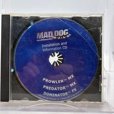 Mad Dog Multimedia Prowler MX Predator MX Dominator FX Installation CD 2004 picture