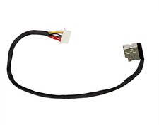 DC POWER JACK w/ CABLE HP PAVILION 17-S 17-G 17-Q 17-g012ur 17-g219cy 799750-Y23 picture