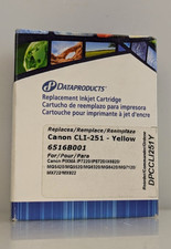 DATAPRODUCTS Replacement Inkjet Cartridge - Canon CLI-251 Yellow DPCCLI251Y picture