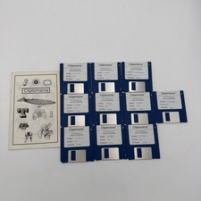 Cliptomania Commodore Amiga PD Clip Art 10 Disk Set Manual Desktop Pub Tested picture