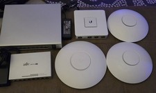 Ubiquiti Unifi Network LAB SET 2x  8-Port PoE+ Switch, Gateway, Wireless AP LR picture