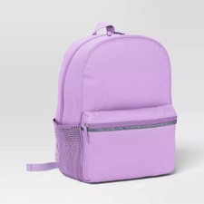 Purple Backpack Laptop Bag 23L Fits 15” Notebook Travel School New picture