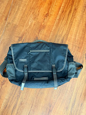Timbuk2 15 in Laptop Messenger Shoulder Bag Black/Gray Nylon Padded Adjustable picture