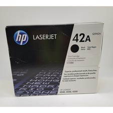 HP q5942a black toner cartridge 42A - New in Box picture