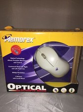2002 Memorex PS/2 3 Button  opticalMouse 800 dpi   NEW IN OPEN BOX.#3202-2376 B4 picture