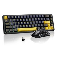 ATTACK SHARK X65 HE + R1 Wireless Gaming Keyboard Mouse Combo 8K RT 18K DPI picture
