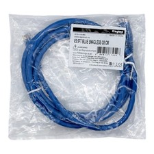 Legrand Quiktron 5ft Cat6 Ethernet Patch Cable Blue Snagless RJ45 576-110-005 picture
